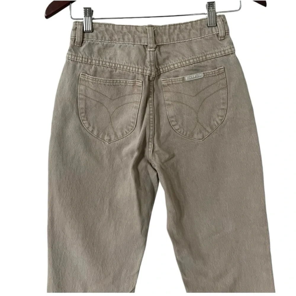 ROLLA’S High Rise Straight Sand Denim Jeans - Picture 3 of 7